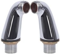 Thermostat-Duscharmatur-Set Messing 150mm Abstand Cool-Touch 38&deg;C...