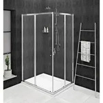 Gelco SIGMA SIMPLY Rechteckige Duschkabine 1100x900 mm, L/R Variante, Eckeinstieg -