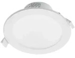 Prios LED-Einbaustrahler Rida, wei&szlig;. &Oslash; 15 cm, CCT, IP44 - Wei&szlig;