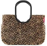 Reisenthel loopshopper L, Braun, Schwarz, Polyester, Stoffbeutel, Muster, 25 l,...