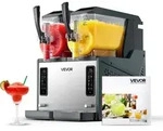 VEVOR Slush Maschine 2 x 4 L, Slusheis Eisbereiter 455 W (kein Eis n&ouml;tig),