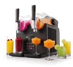 Seeger SuperSlush Twin, 4 Liter, Doppel Slush Maschine f&uuml;r zu Hause, 7 Smarten