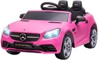 AIYAPLAY 12 V Kinder Elektroauto, Kinderfahrzeug, Kinderauto mit LED, Rosa