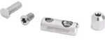 FSA Umwerferadapter Supercompact 48/32 & 46/30 Silber - optimale Schaltperfor.... -