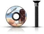 Riesel Design&reg; - stem:cap &ndash; Carbon - Ahead Kappe inkl. Aluschraube f&uuml;r Rennrad,