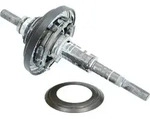 SHIMANO Achseinheit / Antriebseinheit 175,5 mm SG-C3001-7C-DX inkl. Staubkapp...