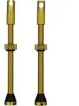 Peatys X Chris King MK2 Tubeless-Ventile &ndash; 1 Paar schlauchlos 80 mm goldfarben