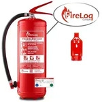 FireLoq 6kg Pulver Feuerl&ouml;scher f&uuml;r Brandklasse ABC mit 27A | 183B | C ergibt...