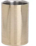 Bambelaa! Weink&uuml;hler aus Edelstahl Premium Design Goldbeschichtet (ca. 17 x 12...