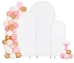 VEVOR Bogen Hintergrundst&auml;nder, Set von 3, 2,2/2/1,8 m, Stabile Struktur, Einfache
