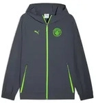 PUMA Manchester City FC Herren Pumatech Trainingsjacke 25/26, Grau (Galactic Gra - S