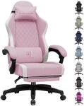 GTPLAYER Gaming Stuhl Ergonomischer, PC Stuhl Atmungsaktiver Stoff, Gro&szlig; und...