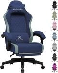 GTPLAYER Gaming Stuhl Ergonomischer, PC Stuhl Atmungsaktiver Stoff, Gro&szlig; und...