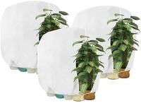 Pflanzen Winterschutz Haube Zelt 280x300cm Wei&szlig; 3 St&uuml;ck