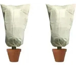 Pflanzen Winterschutz Haube Zelt 60 x 80cm Beige 2 St&uuml;ck - Beige