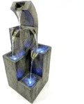 K&ouml;hko Gartenbrunnen &bdquo;Ballerina&ldquo;, Brunnen mit 4 LEDs mit LEDs, stufige...