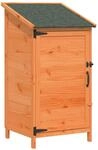 vidaXL Gartenschuppen Braun 59 x 56 x 113,5 cm Massivholz aus Fichte