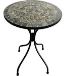 Mosaik Mosaiktisch Gartentisch Bistrotisch Fein Tisch &Oslash; 60 x H 70 cm