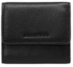Marc O'Polo Leder Geldb&ouml;rse Jean Combi Wallet Black schwarz - Schwarz