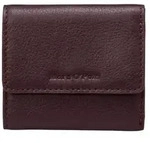 Marc O'Polo Leder Geldb&ouml;rse Jean Combi Wallet Black Cherry dunkelbraun -...