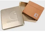 Portfel Carhartt Sattelleder Bifold CARHARTT BROWN - Braun