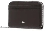 LACOSTE Geldb&ouml;rse Daily City Zip Coin Wallet Dark Brown dunkelbraun -...