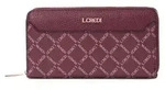 L.CREDI Geldb&ouml;rse Filiberta Zip Around Wallet Cherry Shade beere - Lila/Violett