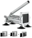 VEVOR Pommes Frites Schneider, Kartoffelschneider mit 1/2-Zoll und 3/8-Zoll