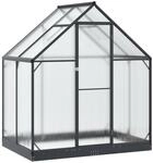 vidaXL Garten Gew&auml;chshaus 183,5 x 123 x 207 cm