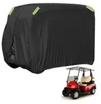 Golfwagen Abdeckung Wetterfest 210D Polyester UV-Schutz 2 Sitze 241x121x167cm