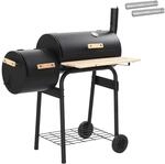 vidaXL Outdoor Grill 103 x 60 x 113 cm Stahl Schwarz