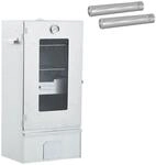 vidaXL Cold Smoker mit Rauchtube 44,5 x 29 x 83 cm Verzinkter Stahl