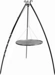 Schwenkgrill 200 cm - Grillrost aus Rohstahl 50 cm