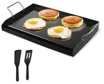VEVOR Kohlenstoffstahl-Grillplatte, 24x16 Zoll Universelle Flachplatte,
