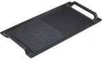 AREBOS Gusseisen Grillplatte | 43,6x22,9 cm | Induktion, Ofen, Gasgrill -...