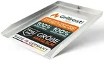 Edelstahl Grillplatte | Plancha 49x32,5cm - passend f&uuml;r Weber Genesis I | 4mm...
