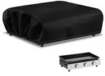 Grillabdeckung Wetterfest 600D Oxford 80x60x25cm Schwarz