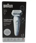 Braun Silk-&eacute;pil 9 Silk&middot;&eacute;pil 9 9-030, Wei&szlig;, 40 Pinzette, MicroGrip, 100 -...
