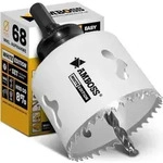 Lochs&auml;ge 68 mm - Amboss Bi-Metall (inkl. 6-kant Standard-Aufnahme) ideal f&uuml;r
