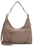 SURI FREY Schultertasche Umh&auml;ngetasche Soey Beutel Taupe - Taupe/Braun