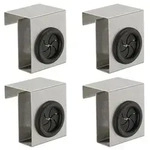Geschirrtuch-Haken, mit Push-Funktion, 4er-Set - Bunt