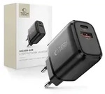 Tech Protect NCA45W GAN 2 Port USB-C USB-A 45W WandLadeger&auml;t - Schwarz