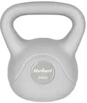 Kettlebell Rebel Active RBA-2322G-24 bitumin&ouml;s 24 kg Grau - Grau