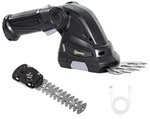 Outsunny 2-in-1 Akku Heckenschere Elektrischer Hecken & Strauchschere Schwarz