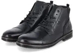 Rieker Herren Stiefeletten Schwarz Glattleder Gr&ouml;&szlig;e: 40 - Schwarz - 40