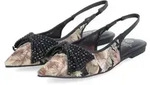 La Strada Damen Slingballerinas Mehrfarbig Textil & Synthetik Gr&ouml;&szlig;e: 38 -...
