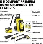K&Auml;RCHER Hochdruckreiniger K5 K5 Comfort Premium Home & eco!Booster
