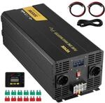 VEVOR Reiner Sinuswellenwechselrichter, 3000 Watt, DC 24V zu AC 230V...