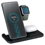 Grundig 3-in-1 Ladestation Apple Watch und iPhone &ndash; Kabelloses Ladeger&auml;t mit
