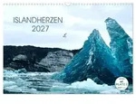 Islandherzen (Wandkalender 2027 DIN A3 quer), CALVENDO Monatskalender